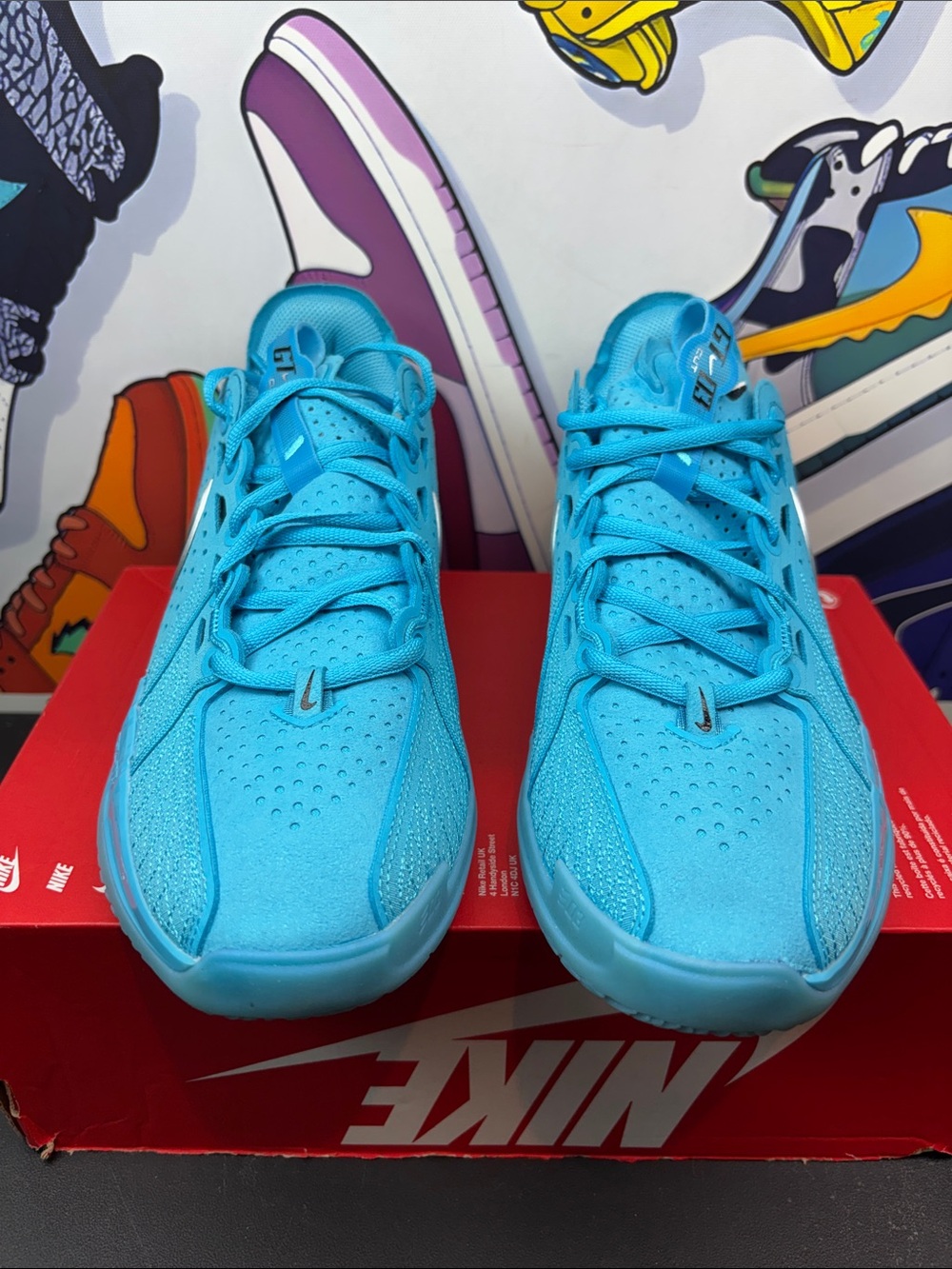 Brand New NO BOX LID! Nike Air Zoom GT Cut 3 “Blue Fury”